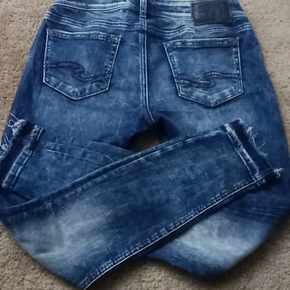 Silver's  AKIO mid ankle skinny W26/L27 - Picture 3 of 4